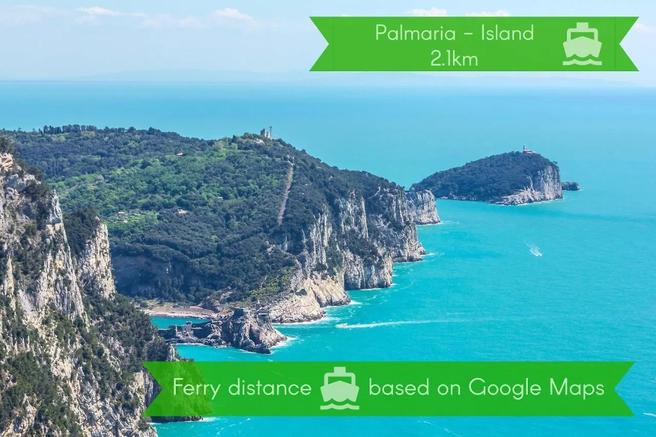 Sail Into Portovenere Apartment W Parking & Balcony Porto Venere 0*,  Italy